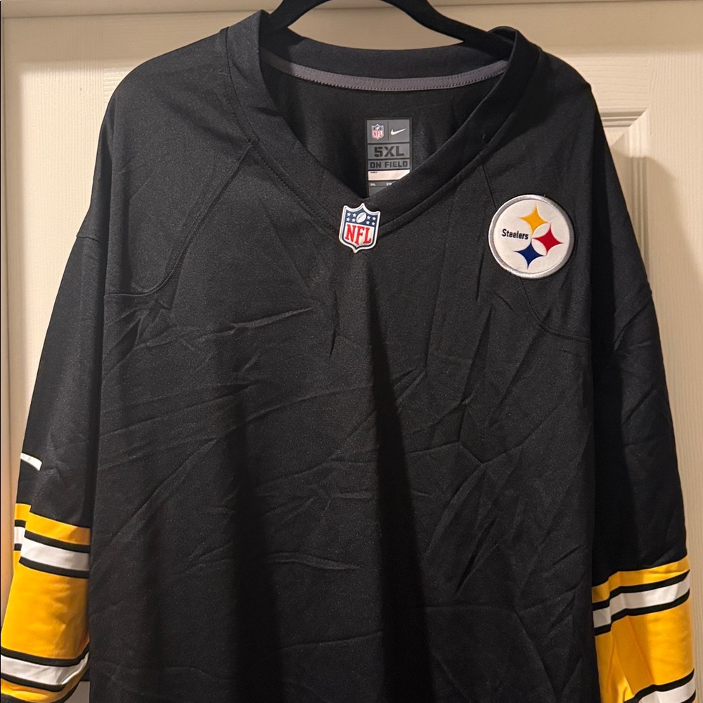 NFL Steelers Black and Yellow Jersey